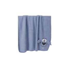 Plaid Woody Labradoodle - Jeans blue