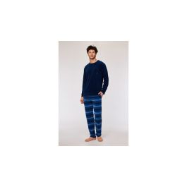 Pyjama homme Pantalon rayé Woody - Bleu foncé