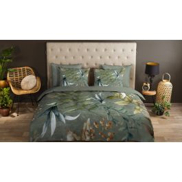Enveloppe de couette Good Morning Janika - Olive Green