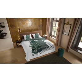 Enveloppe de couette Pure Green Boho - Vert