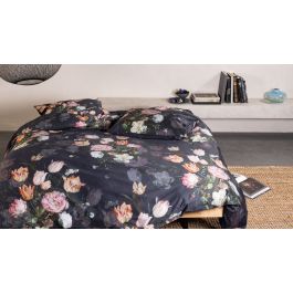 Enveloppe de couette Essenza Tulip Bloom - Night blue