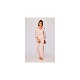 Pyjama femme Woody LB LM Shells - Rose