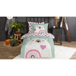Enveloppe de couette Kids Good Morning Ted - Multi