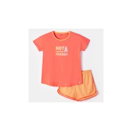 Pyjama femme Woody Not A Morning Person - Rouge corail