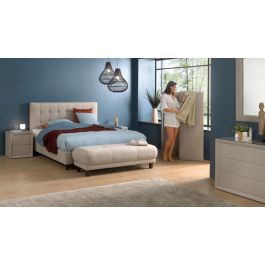 Sommier tapissier SwissSleep Luxury Charlie - Matelas SwissSleep Platinum HR