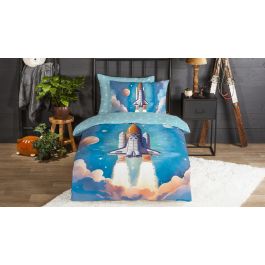 Enveloppe de couette Kids Good Morning Fred - Blue