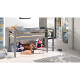 Couchette haute Vipack Pino avec échelle