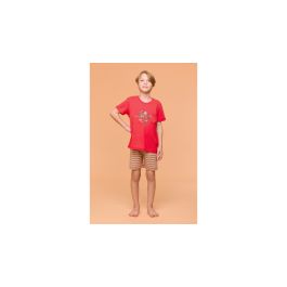 Pajamas Garçons Ladybug Cycling - Rouge