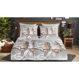 Enveloppe de couette Good Morning Febe - Grey