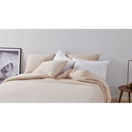 Enveloppe de couette Passion Home Linen Tetra - Greige