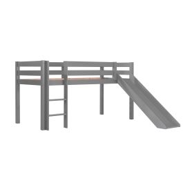 Couchette haute Vipack Pino avec toboggan