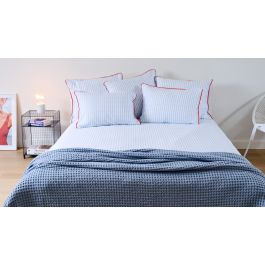 Enveloppe de couette Passion Home Linen Rhythm - Bleu