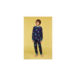Pyjama garçon Woody Pigeon Print Allover - Bleu foncé