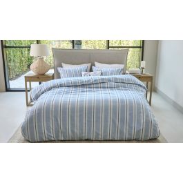 Enveloppe de couette Riviera Maison Silvan - Bleu