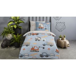 Enveloppe de couette Kids Good Morning Mack - Bleu