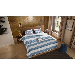 Enveloppe de couette Pure Selin - Bleu