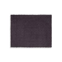 Teddy Jacquard Plaid Descanso - Anthracite