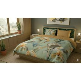 Enveloppe de couette Good Morning Iris - Green