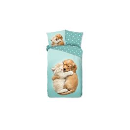 Enveloppe de couette Kids Good Morning Paxy - Aqua