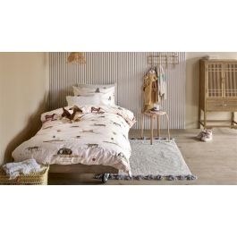 Enveloppe de couette Beddinghouse Kids Hot Dogs - Rose