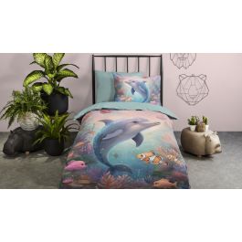 Enveloppe de couette Kids Good Morning Baya - Multi