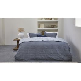 Enveloppe de couette Riviera Maison Twisted - Bleu