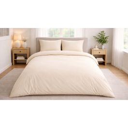 Enveloppe de couette Vandyck Satin Luxe - Bleached Sand