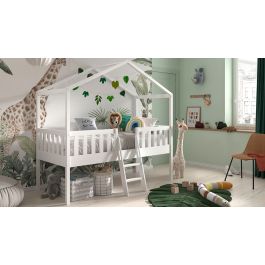 Lit d'appoint Vipack Dallas avec échelle