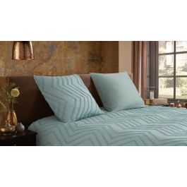 Enveloppe de couette Pure Zigzag - Sage