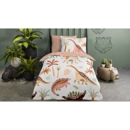 Enveloppe de couette Kids Good Morning Dino Palms - Multi