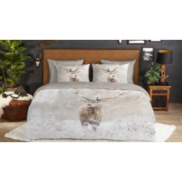 Enveloppe de couette Good Morning Snowydeer - Sand