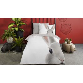 Enveloppe de couette Kids Good Morning Roger - White