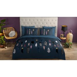 Enveloppe de couette Good Morning Feathers - Blue