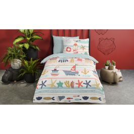 Enveloppe de couette Kids Good Morning Sea - Multi