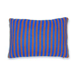 Coussin décoratif Pip Studio Bonsoir Coussin à rayures - Bleu