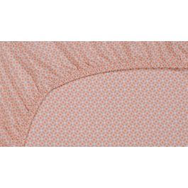 Drap-housse Pip Studio Point de croix - Rouge corail