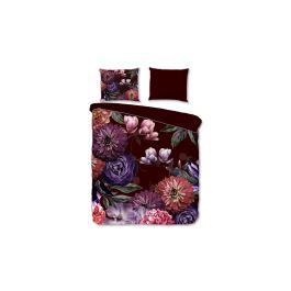 Enveloppe de couette Descanso Bloomie - Bordeaux