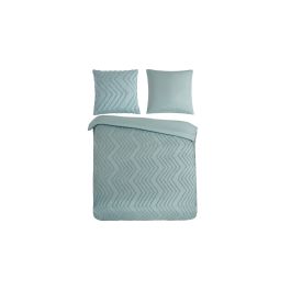 Enveloppe de couette Pure Zigzag - Sage