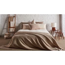 Enveloppe de couette Passion Home Linen Jersey Melee - Beige