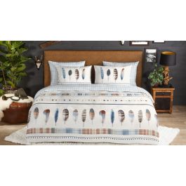 Enveloppe de couette Good Morning Niba - Bleu