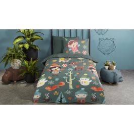 Enveloppe de couette Kids Good Morning Fun - Green
