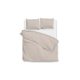 Enveloppe de couette Zohome Striscia Di Lino - Sandy Beige