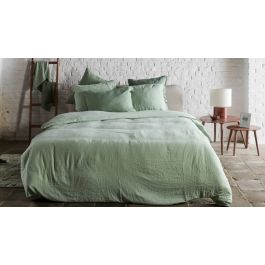 Enveloppe de couette Passion Home Linen Tetra - Aqua