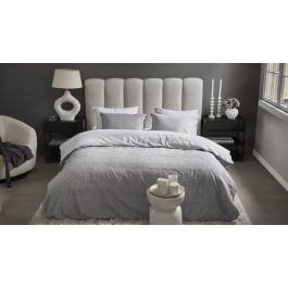 Enveloppe de couette Riviera Maison Chevron Weave - Grey