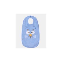 Bavoir Woody Big Tiger - Bleu