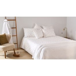 Enveloppe de couette Passion Home Linen Clover4 - White