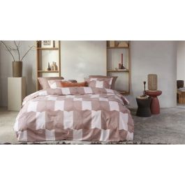 Enveloppe de couette Vtwonen Check Mate - Terra