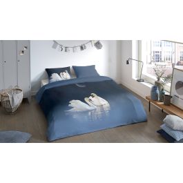 Enveloppe de couette Pure Share - Bleu