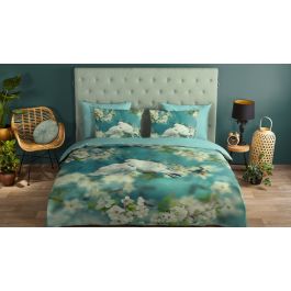 Enveloppe de couette Good Morning Loving - Aqua