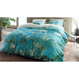 Housse de couette Beddinghouse x Van Gogh museum Almond Blossom - Bleu